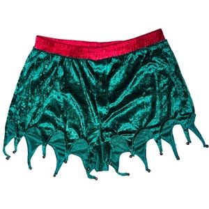 Jingle Bell Elf Boxer Shorts - Men’s Large